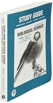 Study Guide for Biological Science, Third Canadian Edition