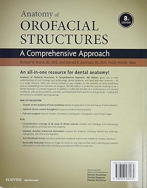 Anatomy of Orofacial Structures: A Comprehensive Approach, 8th Edition