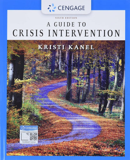 Book cover of 'A Guide to Crisis Intervention' by Kristi Kanel with a scenic path design.