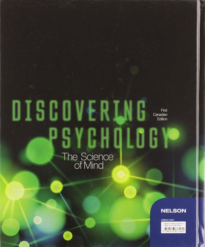 Book cover of 'Discovering Psychology: The Science of Mind' by Nelson with green and black design.