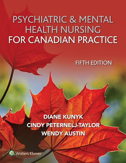 Front cover with red maple leaves.